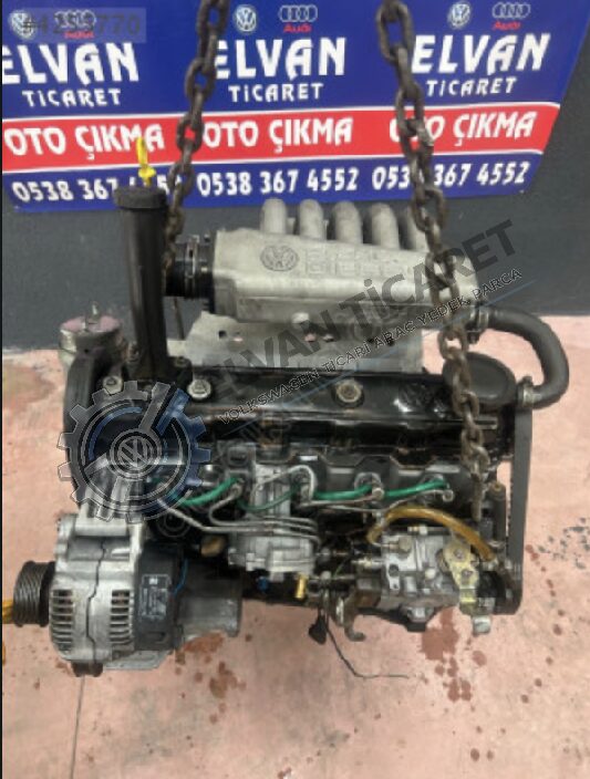 T4 2.4 ÇIKMA TEMİZ MOTOR